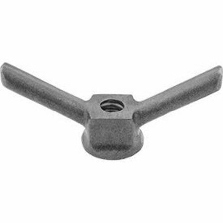 BSC PREFERRED Quick-Clamping Coil-Threaded Nut Wing Head Shape 1-3-1/2 Thread Size 95180A500